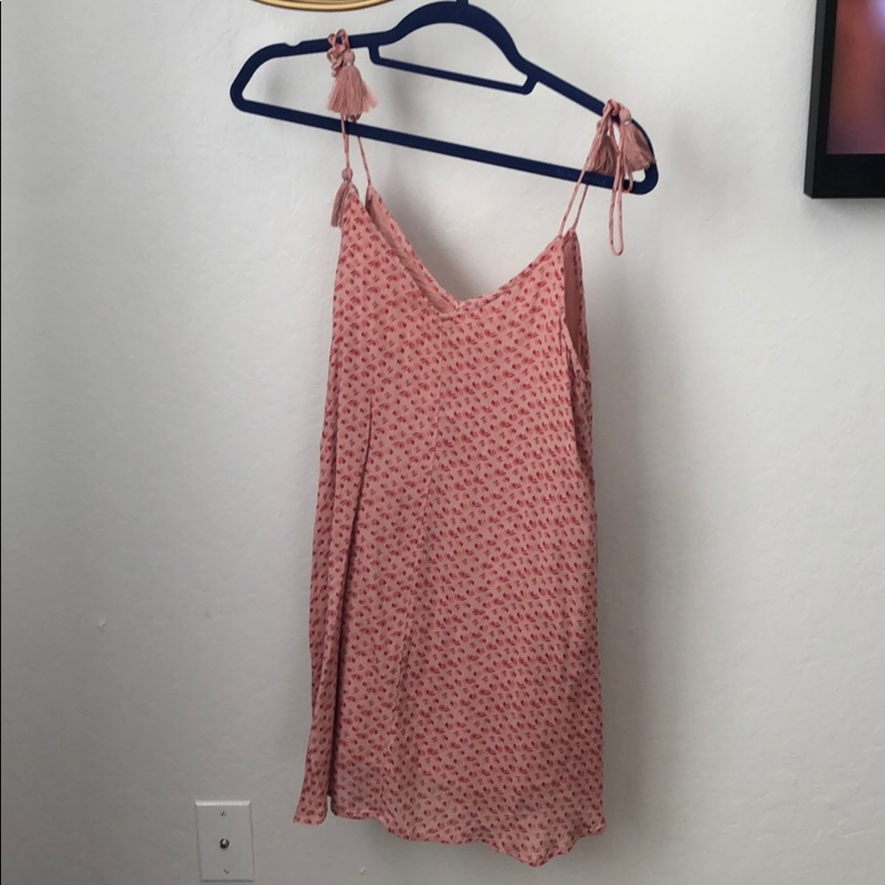 Floral shift dress